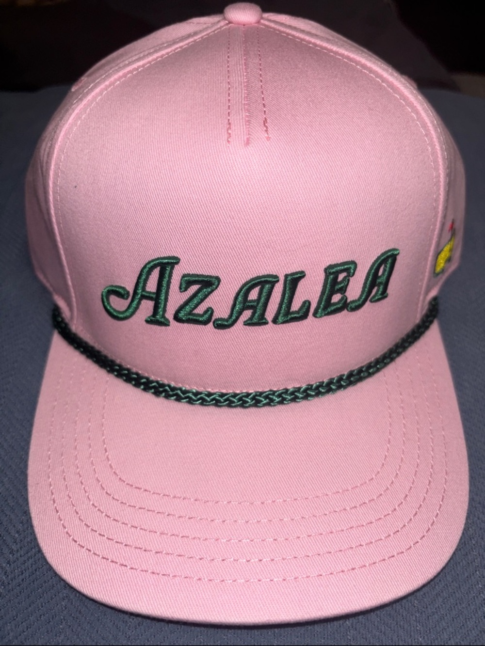 Masters Pink Azalea Embroidered Baseball Cap